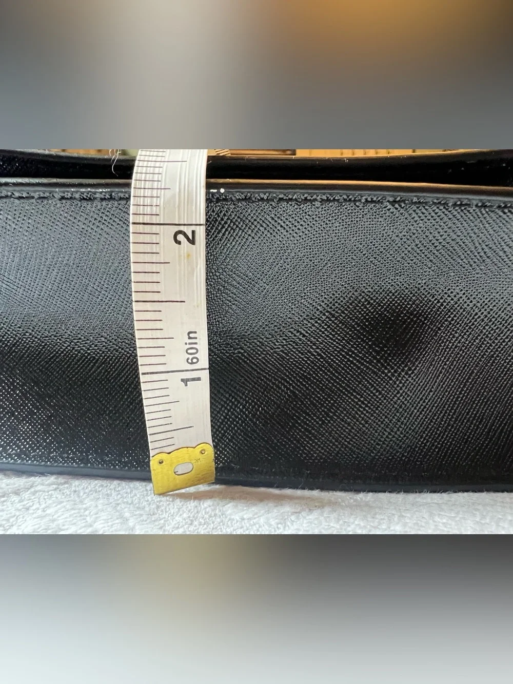 kate spade Black and White Polka Dot Chain Shoulder Bag